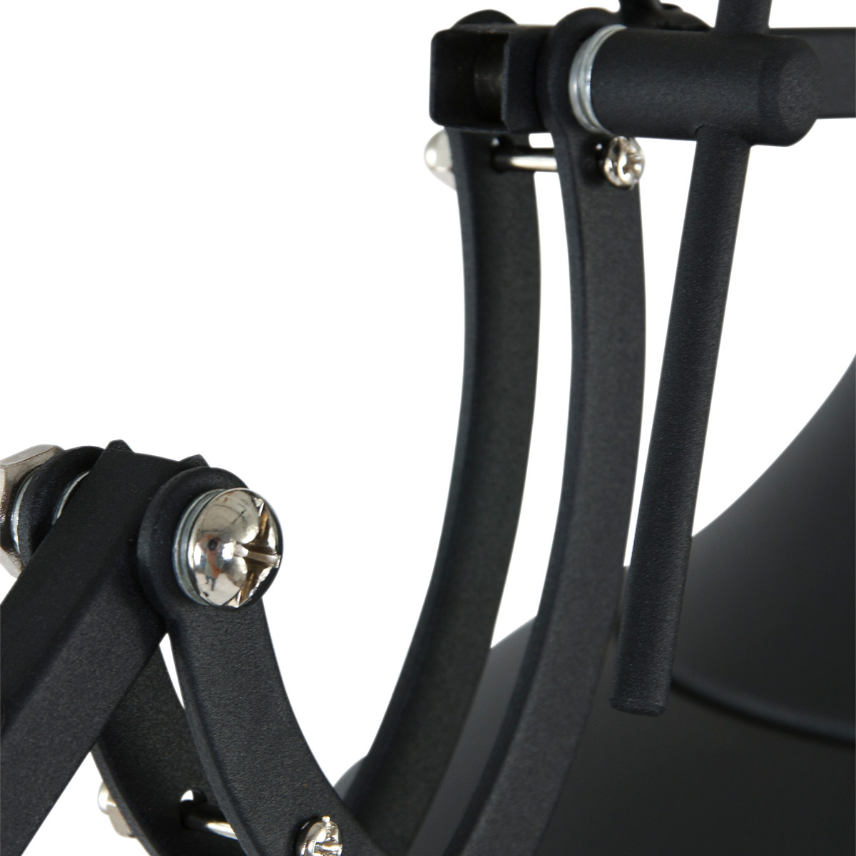 Lampadaire industriel noir métal bras articulé Mexlite Office Magna – Image 7