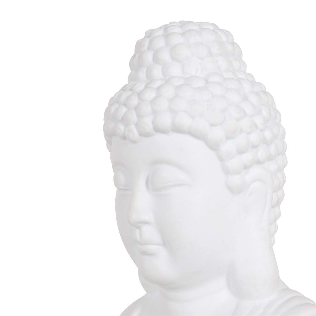 Lampe bouddha en pierre Anne Lighting Jazz blanc – Image 3