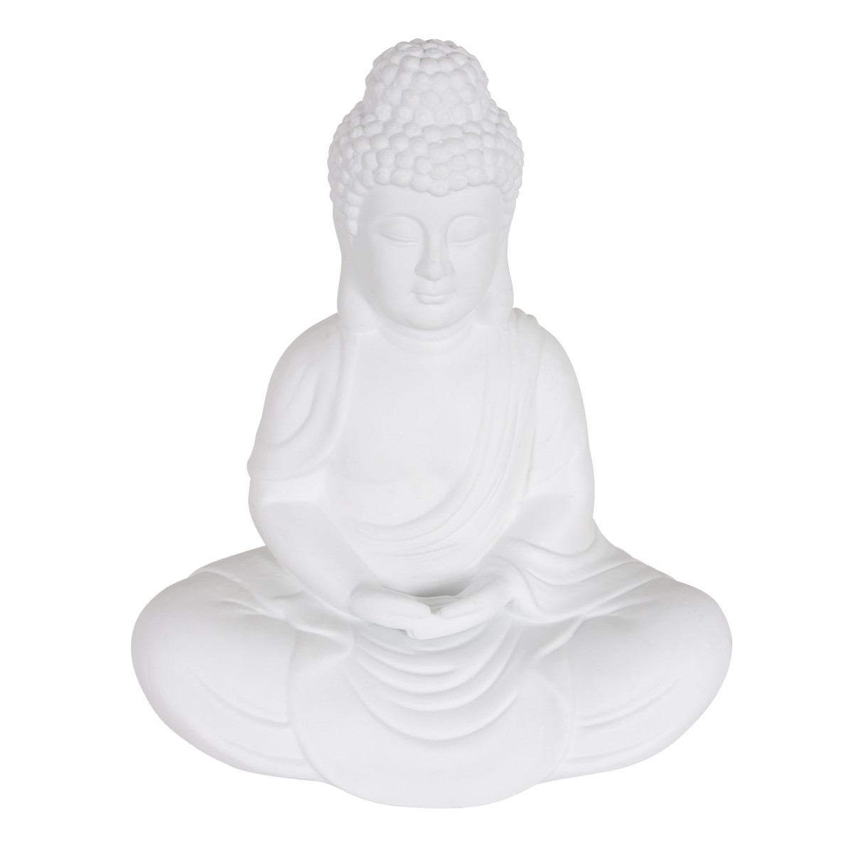 Lampe bouddha en pierre Anne Lighting Jazz blanc – Image 5