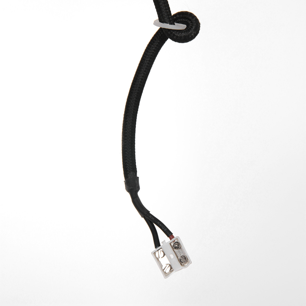 Lampe boule en fil de fer avec détails dorés Mexlite Aureole noir – Image 14