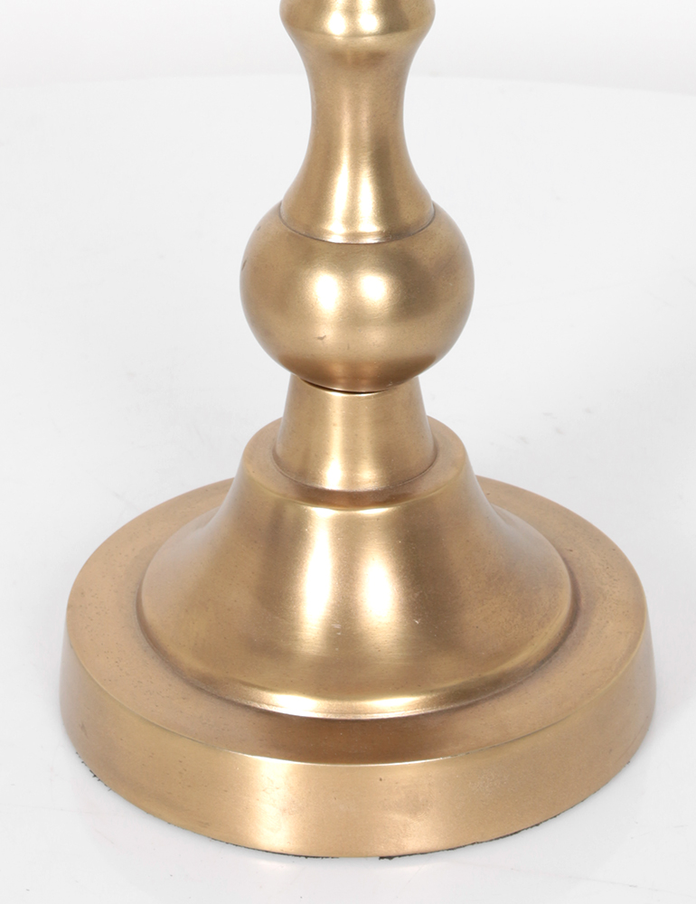 Lampe bourgeoise verte et or Steinhauer Bassiste bleu et bronze – Image 3