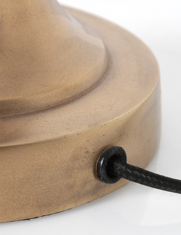 Lampe bourgeoise verte et or Steinhauer Bassiste bleu et bronze – Image 8