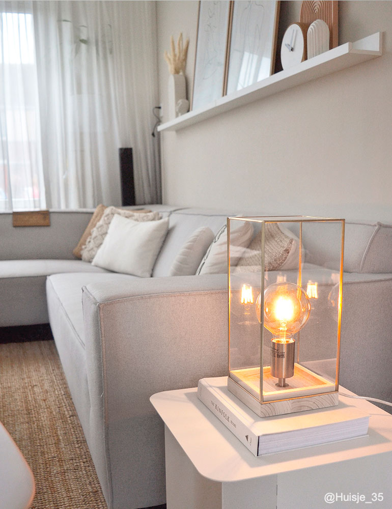 Lampe cloche carré Light & Living Askjer – Image 2