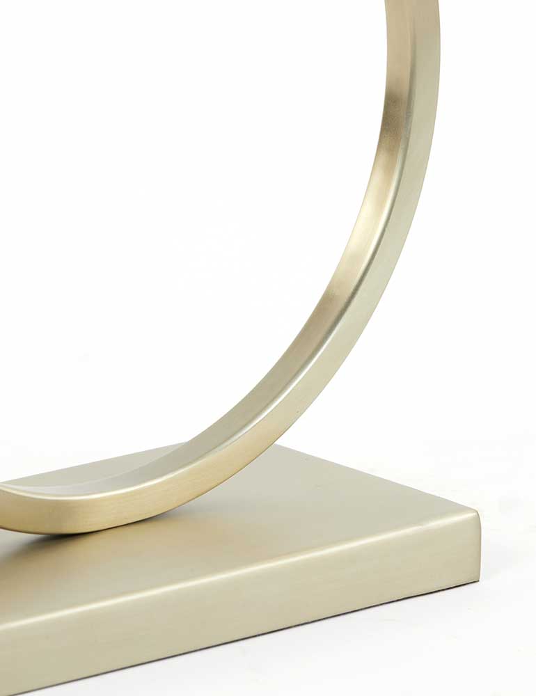 Lampe contemporaine cercle Light & Living Liva or et noir – Image 5