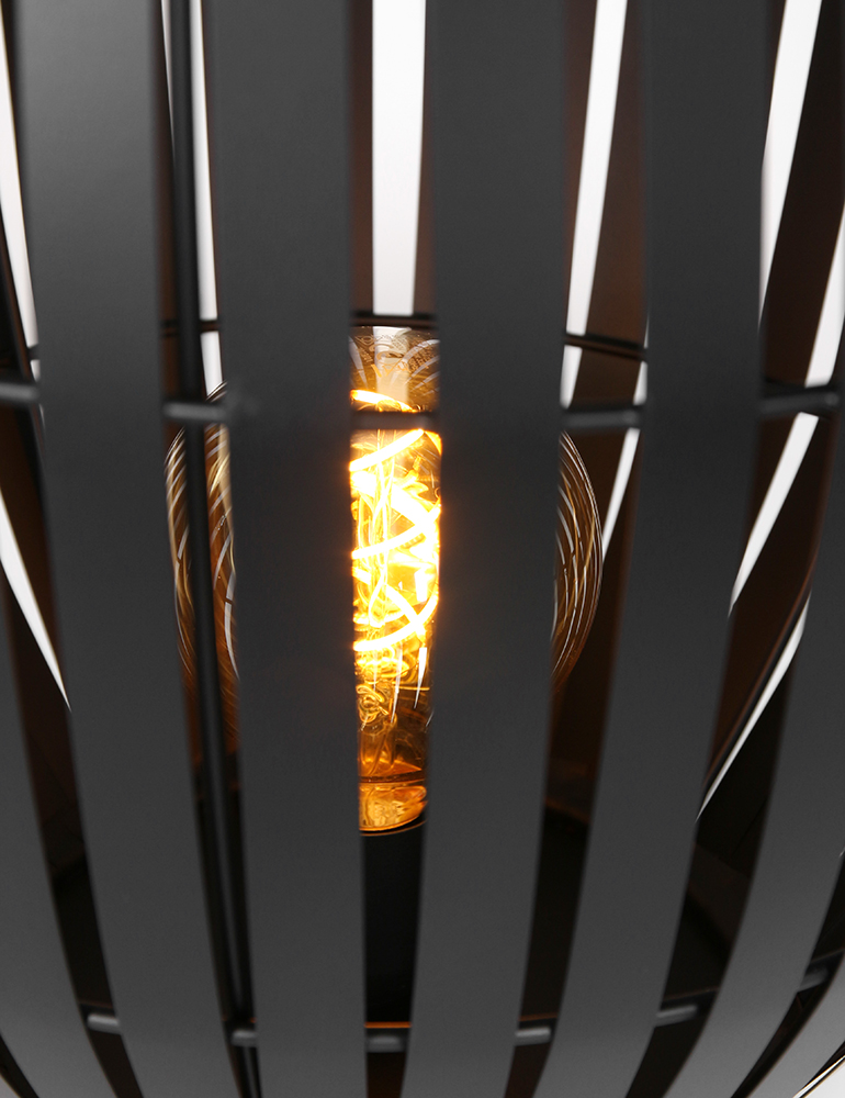 Lampe d'ambiance à poser Kyomi Light & Living noir – Image 11