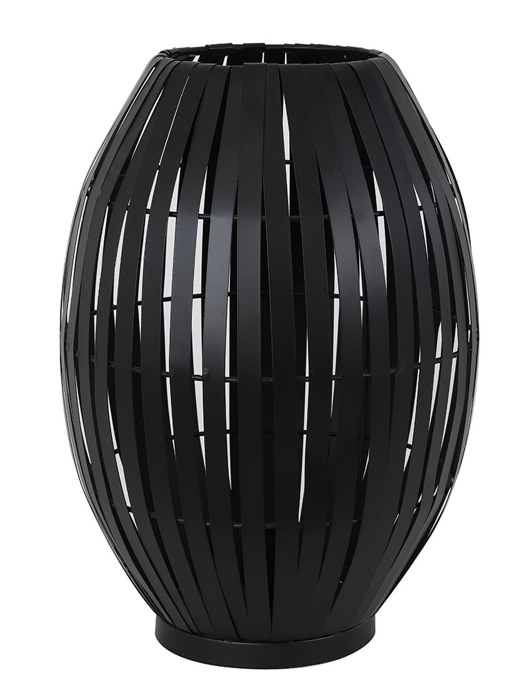 Lampe d'ambiance à poser Kyomi Light & Living noir – Image 3