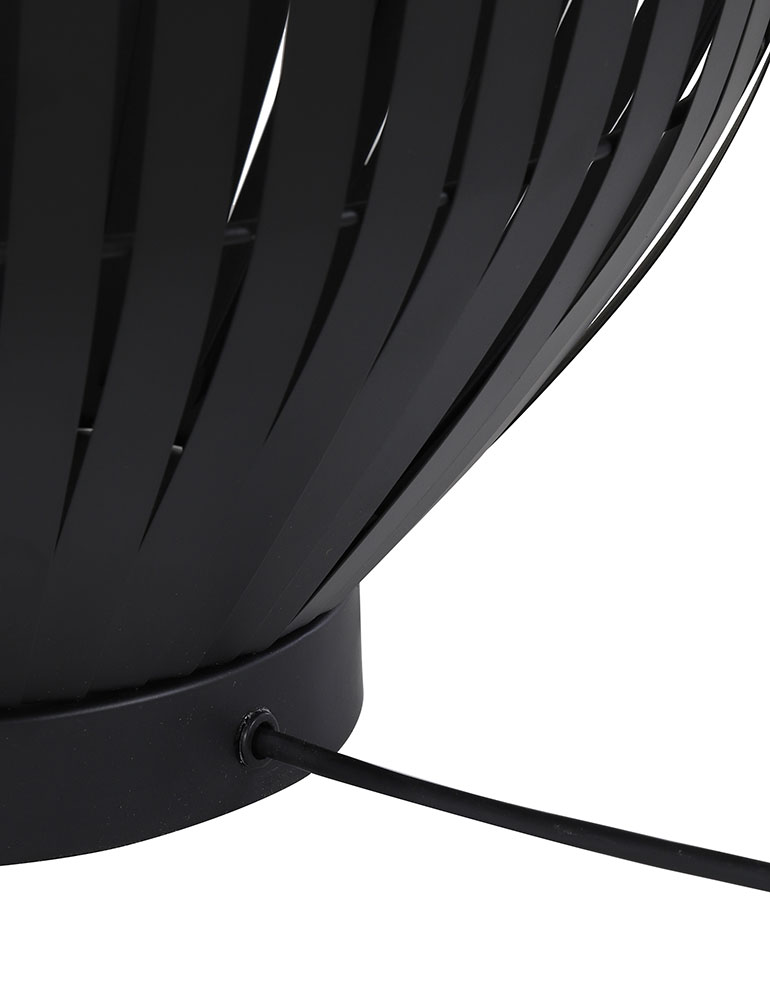 Lampe d'ambiance à poser Kyomi Light & Living noir – Image 6