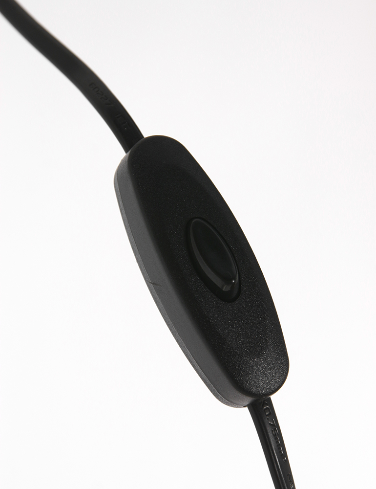 Lampe d'ambiance à poser Kyomi Light & Living noir – Image 8