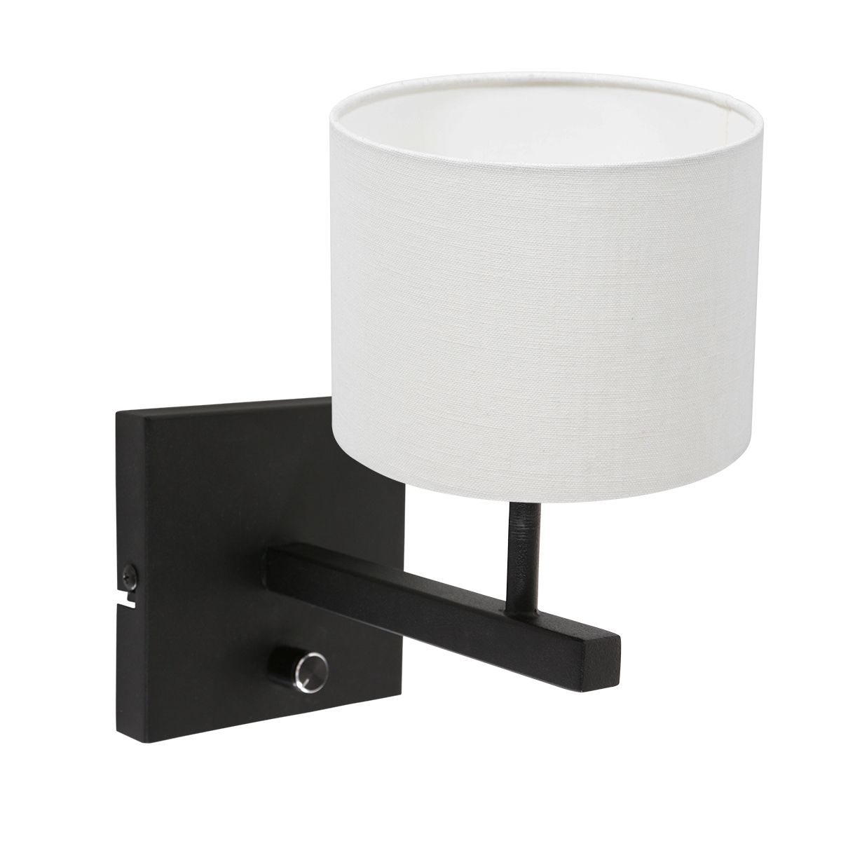 Lampe d'ambiance murale Steinhauer Stang noir – Image 2