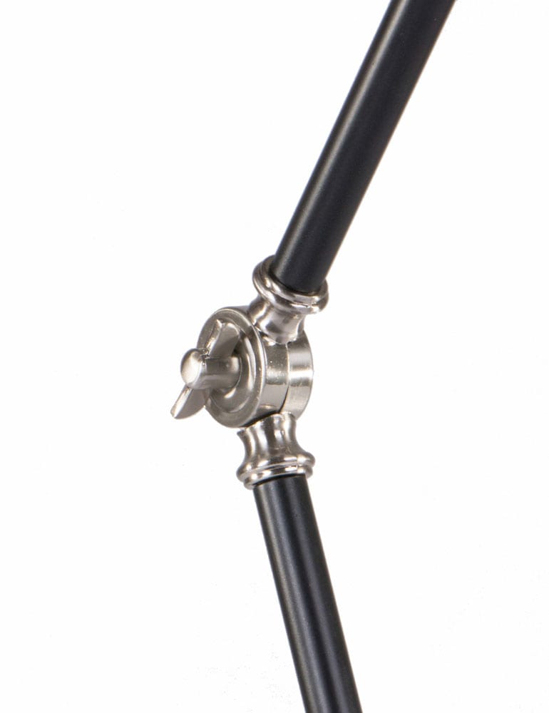 Lampe de bureau style industriel Mexlite Cera noir – Image 8