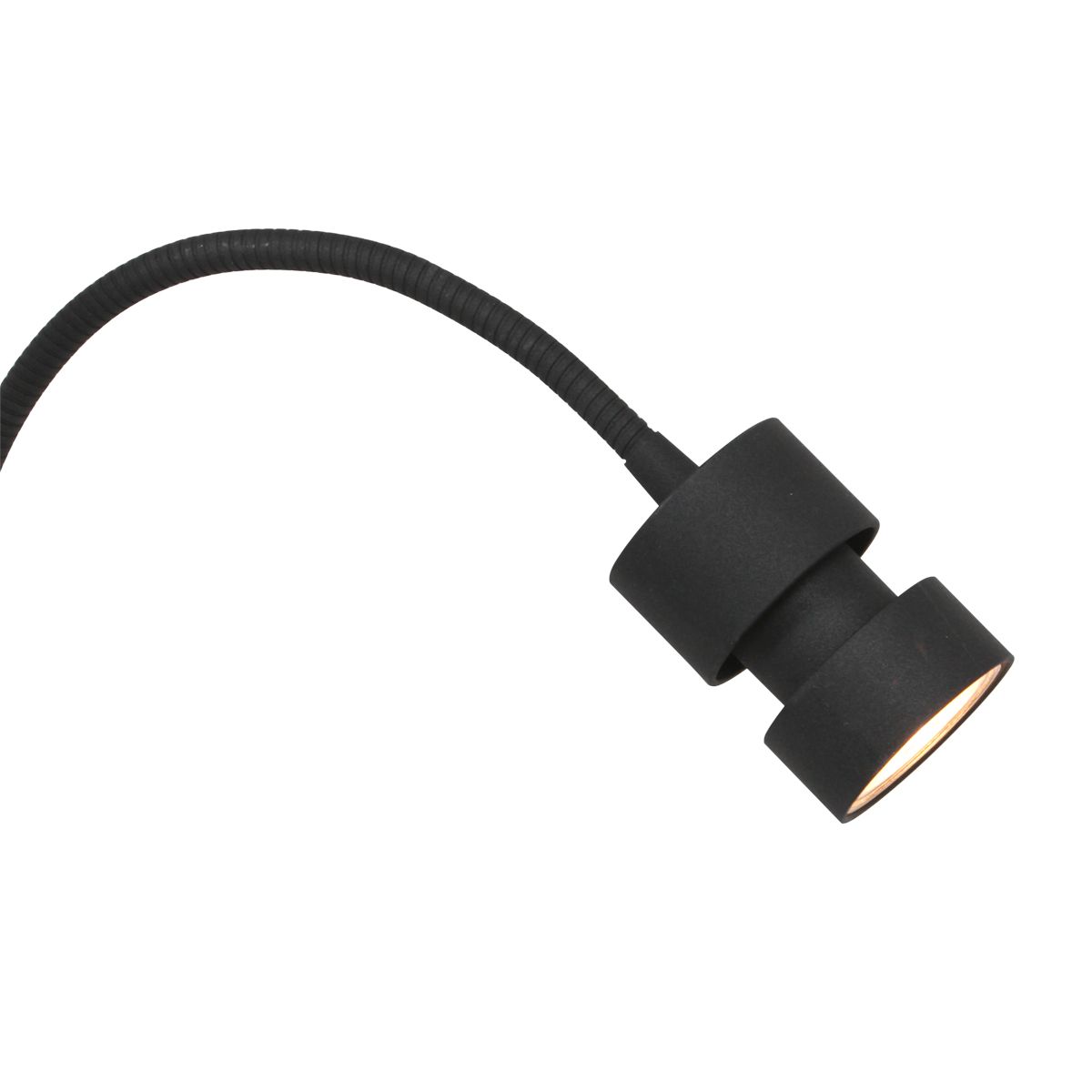 Applique murale moderne en métal noir Steinhauer Natasja LED – Image 12