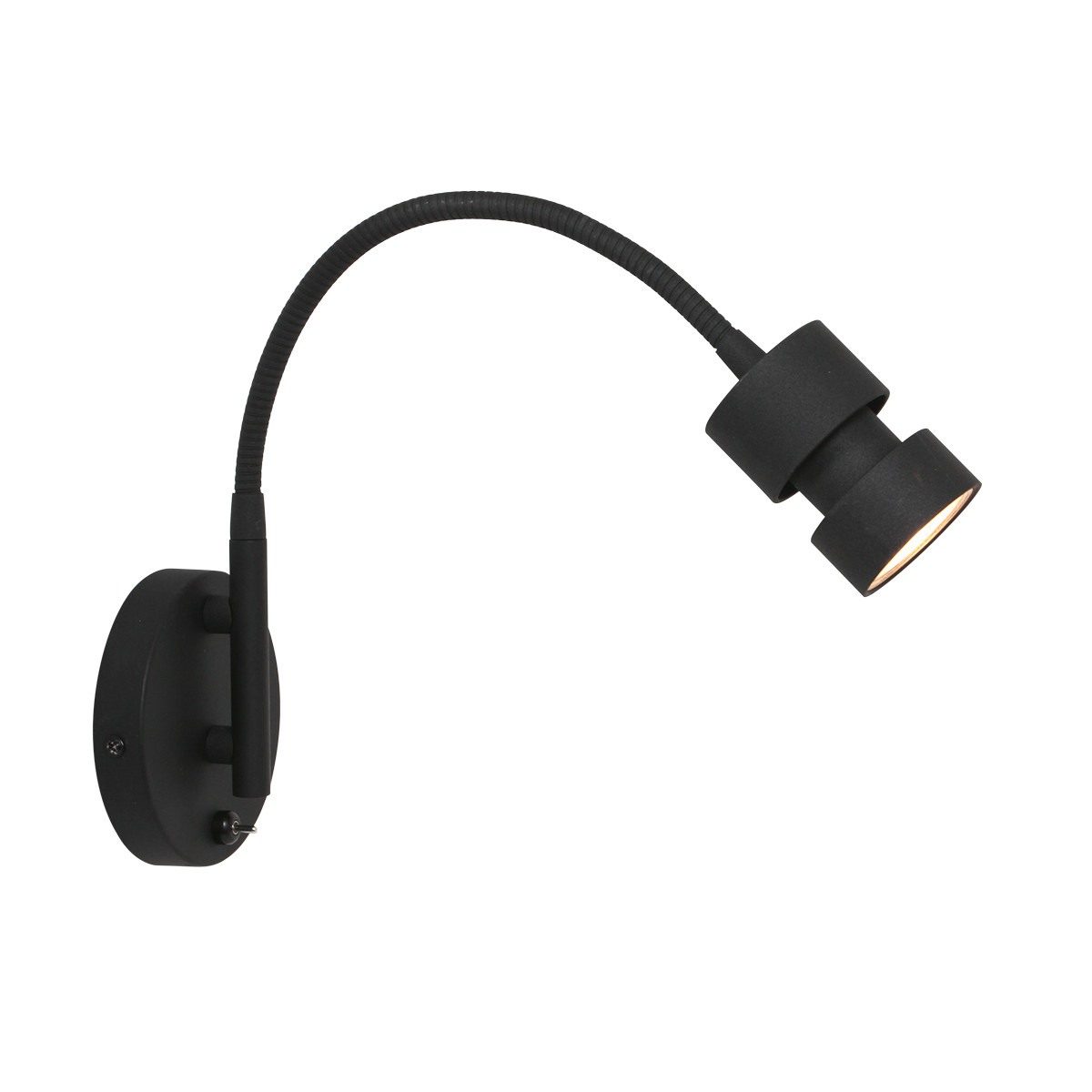 lampe-de-chevet-flexible-avec-interrupteur-steinhauer-natasja-led-noir-3094zw