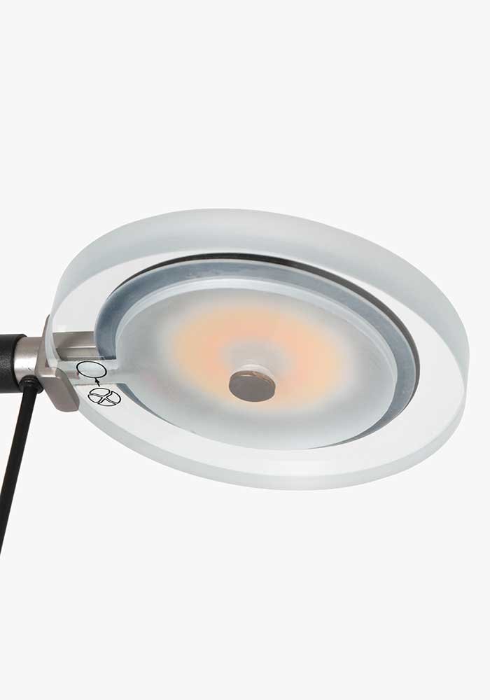 Lampe de chevet Steinhauer Turound verre fumé noir – Image 13