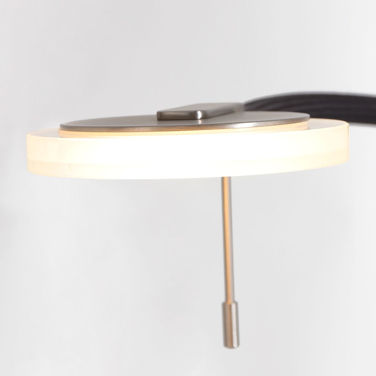 Lampe de lecture design verre transparent Steinhauer Turound noir – Image 10