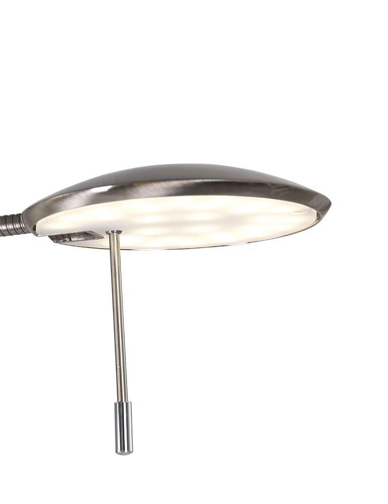 Lampe de lecture en acier Zénith de Steinhauer gris – Image 5