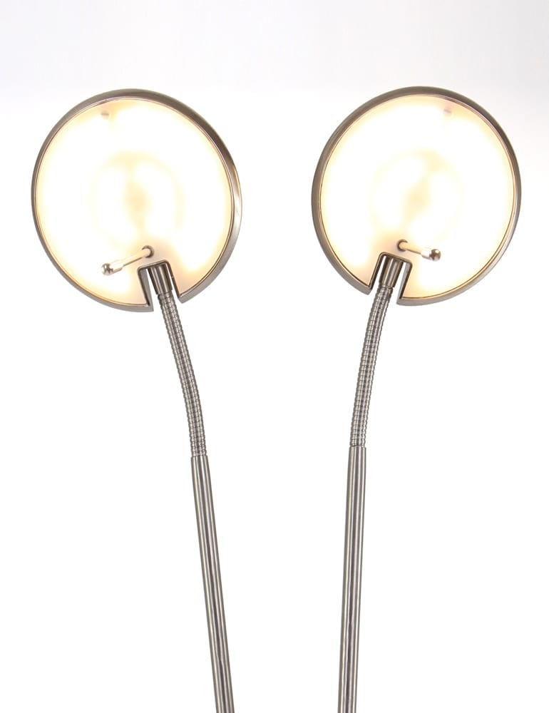 Lampe de lecture en acier Zénith de Steinhauer gris – Image 7