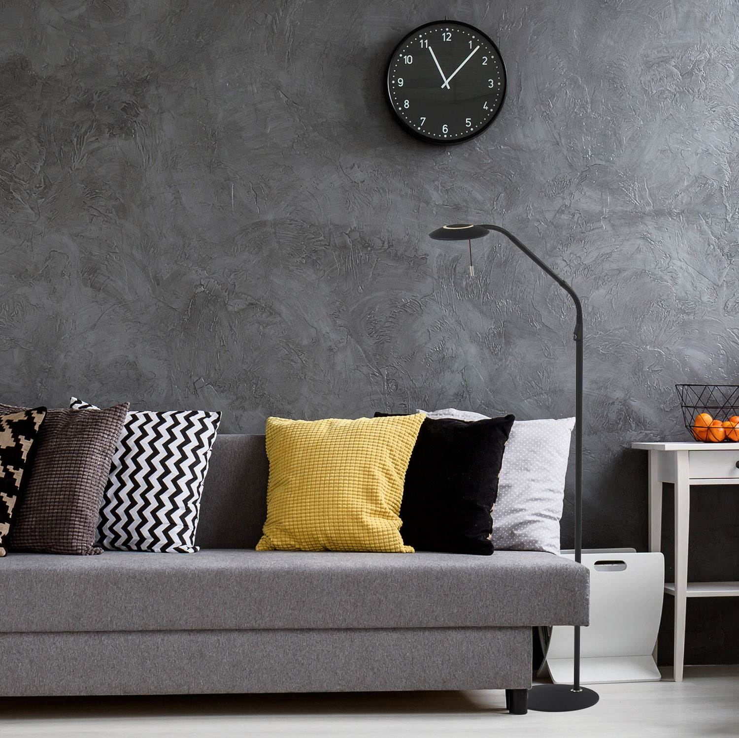 Lampe de lecture moderne à LED robuste Steinhauer Zenith couleur noire – Image 17