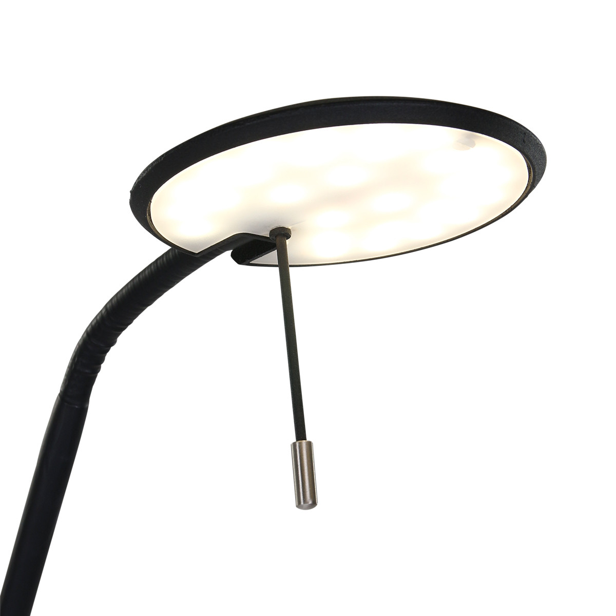 Lampe de lecture moderne à LED robuste Steinhauer Zenith couleur noire – Image 6