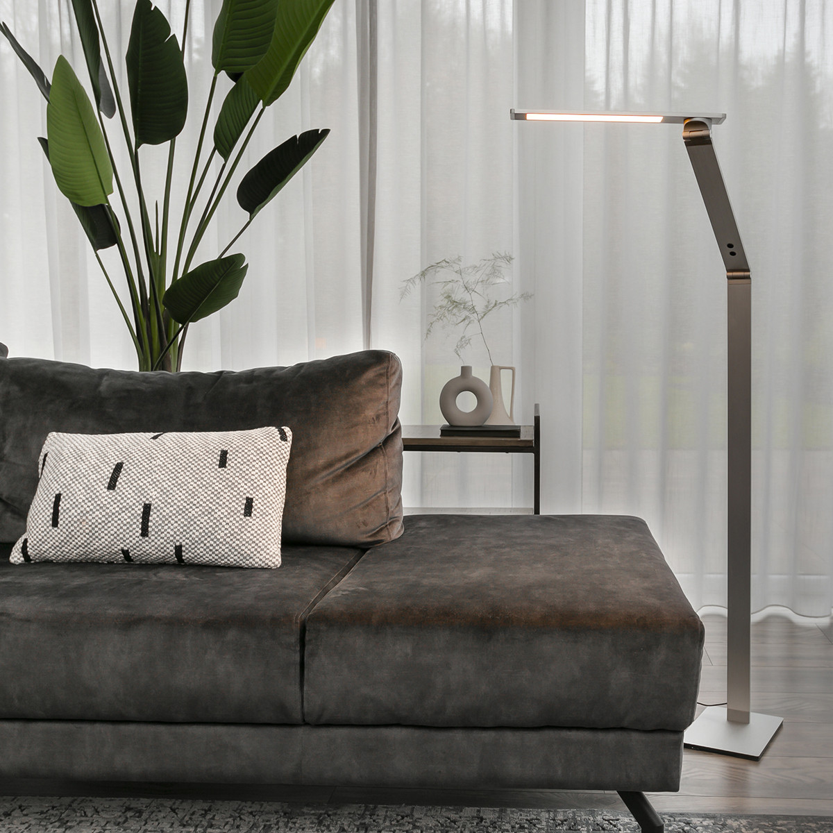 Lampe de lecture moderne Serenade Steinhauer blanc – Image 3