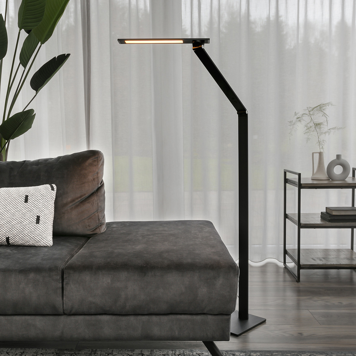 Lampe de lecture moderne Serenade Steinhauer noir – Image 4