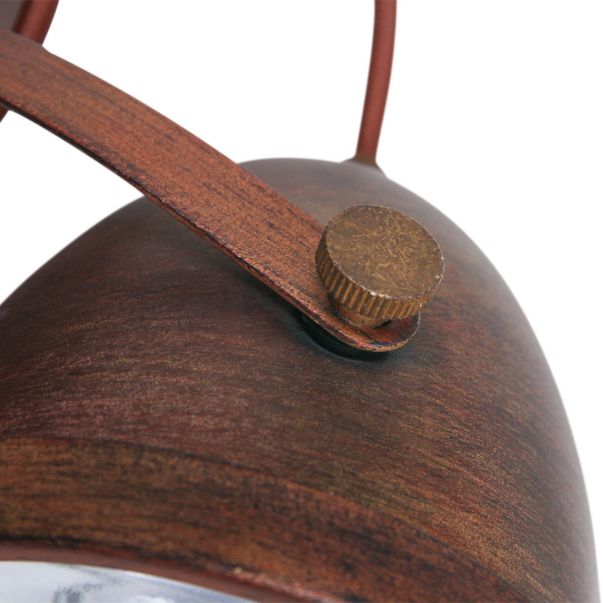 Spot industriel en métal brun et verre Mexlite Paco – Image 6