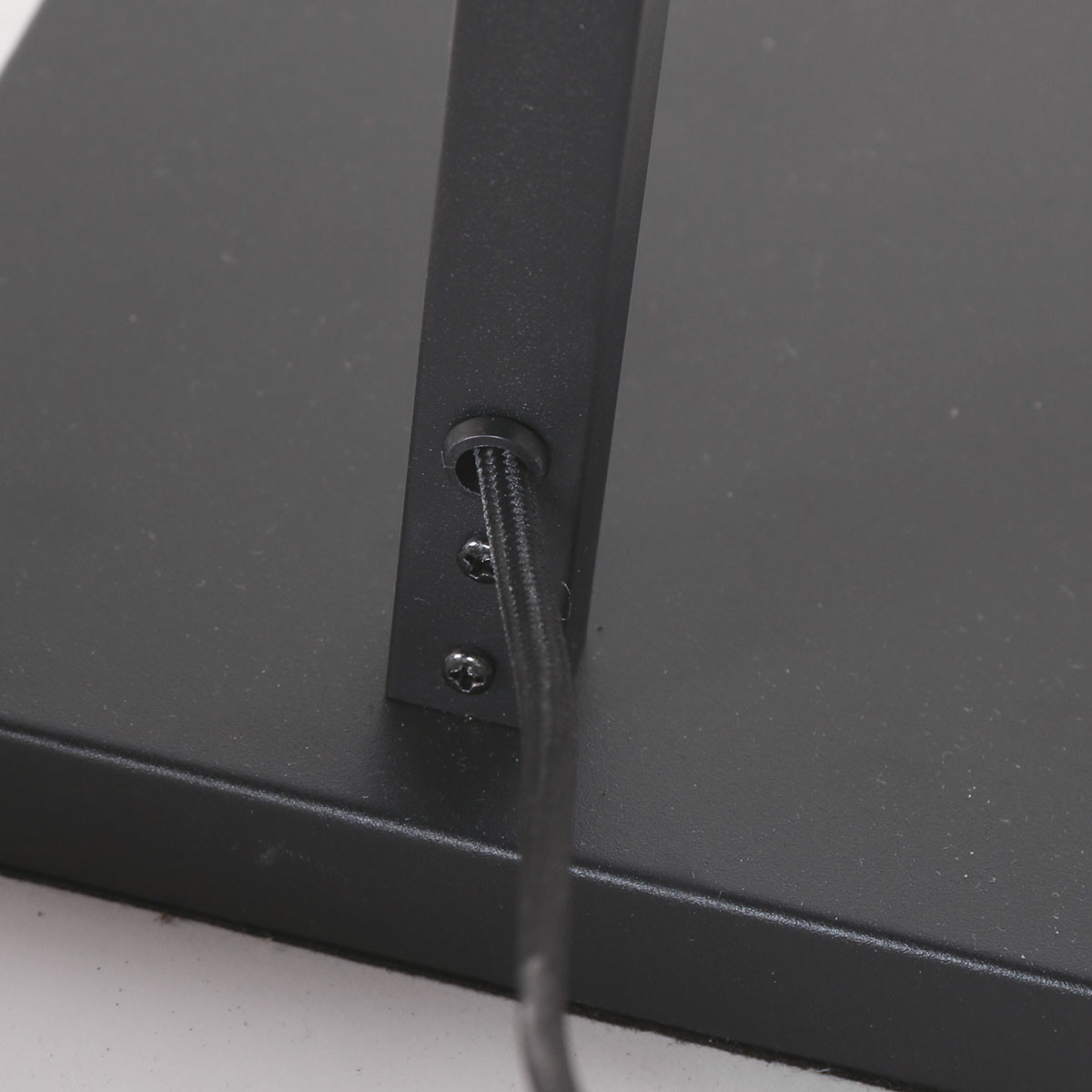 Lampe de Sol Moderne en Verre Ambre Steinhauer Vidrio noir – Image 10