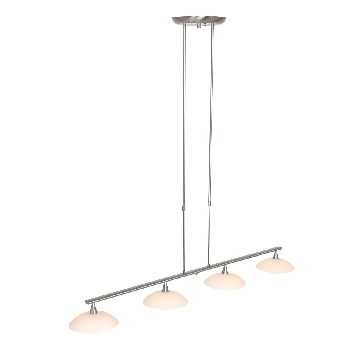 Lampe de table à manger à quatre soucoupes Steinhauer Tallerken acier – Image 21