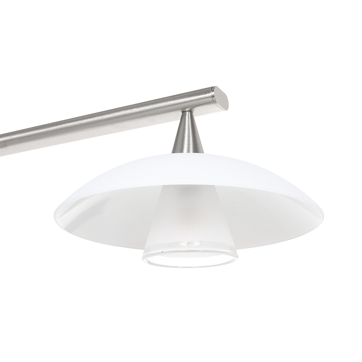 Lampe de table à manger à quatre soucoupes Steinhauer Tallerken acier – Image 6