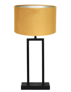 lampe-de-table-abat-jour-en-velours-jaune-light-et-living-shiva-noir-7090zw