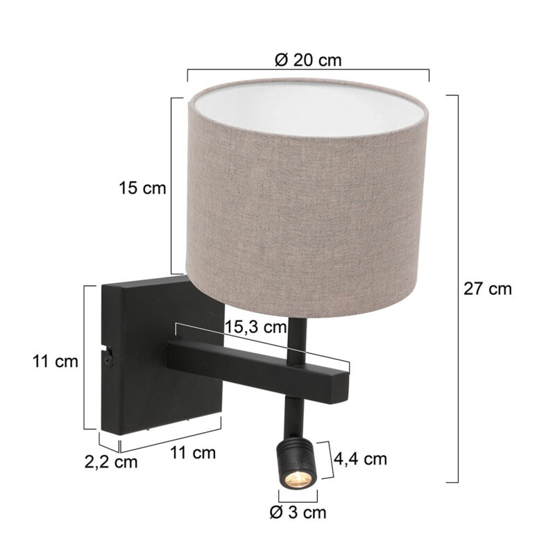 lampe-de-table-abat-jour-marron-steinhauer-stang-noir-8203zw-6