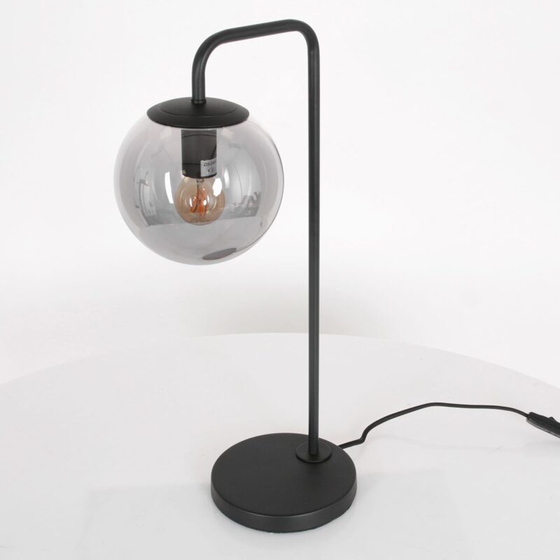 lampe-de-table-abat-jour-verre-fume-steinhauer-bollique-noir-3324zw-10