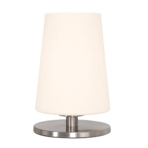 lampe-de-table-acier-abat-jour-en-verre-blanc-steinhauer-ancilla-3101st
