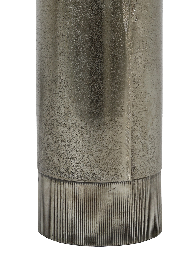 Lampe de table argent abat-jour beige Light & Living Savi – Image 4