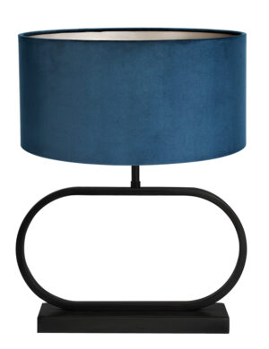 lampe-de-table-avec-base-ovale-et-abat-jour-bleu-light-et-living-jamiro-noir-7107zw