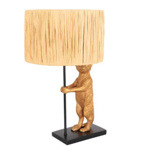 lampe-de-table-avec-ours-et-abat-jour-en-rotin-anne-light-et-home-animaux-naturel-et-noir-3712zw