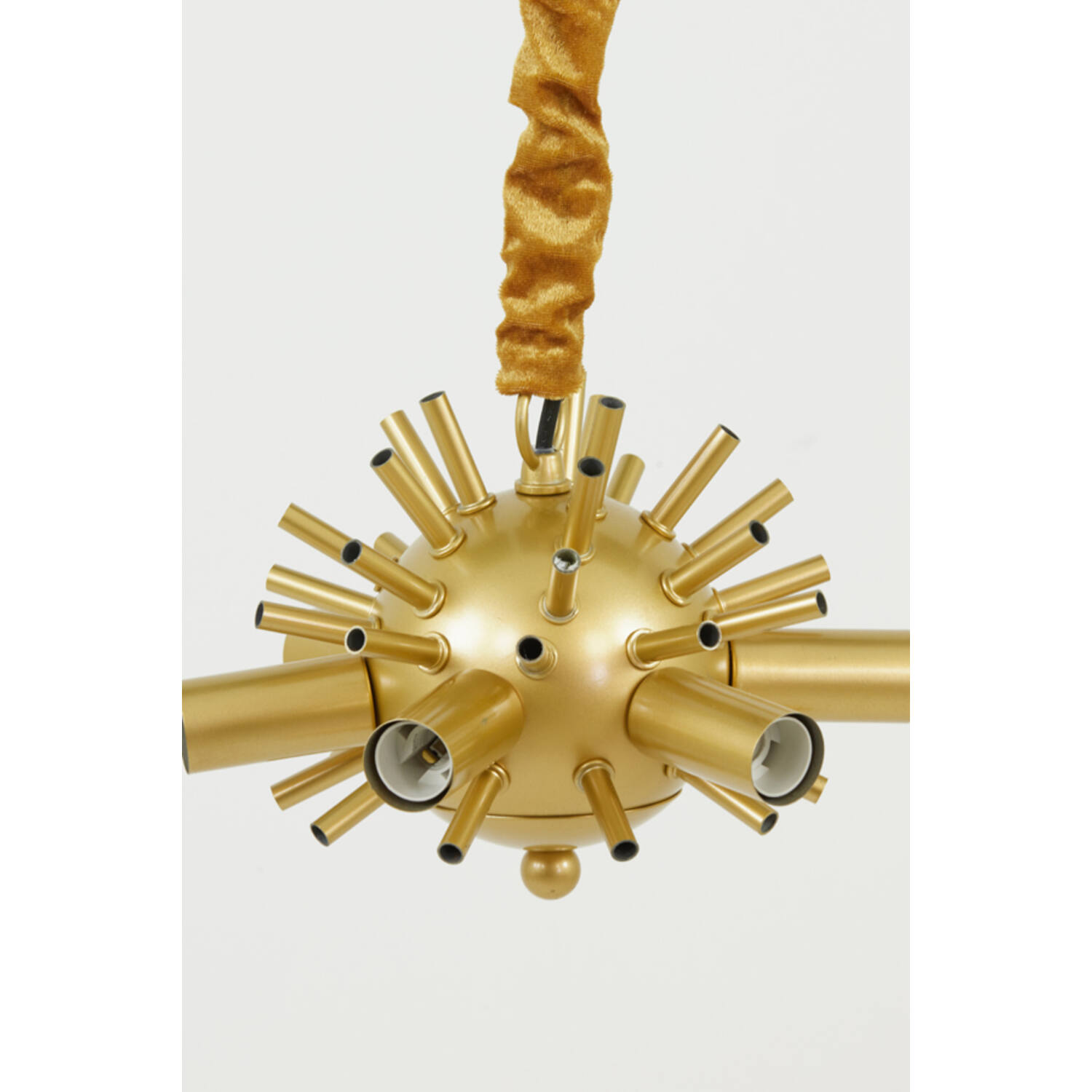 Lampe de table blanche rétro en gaze Light & Living Feather – Image 4