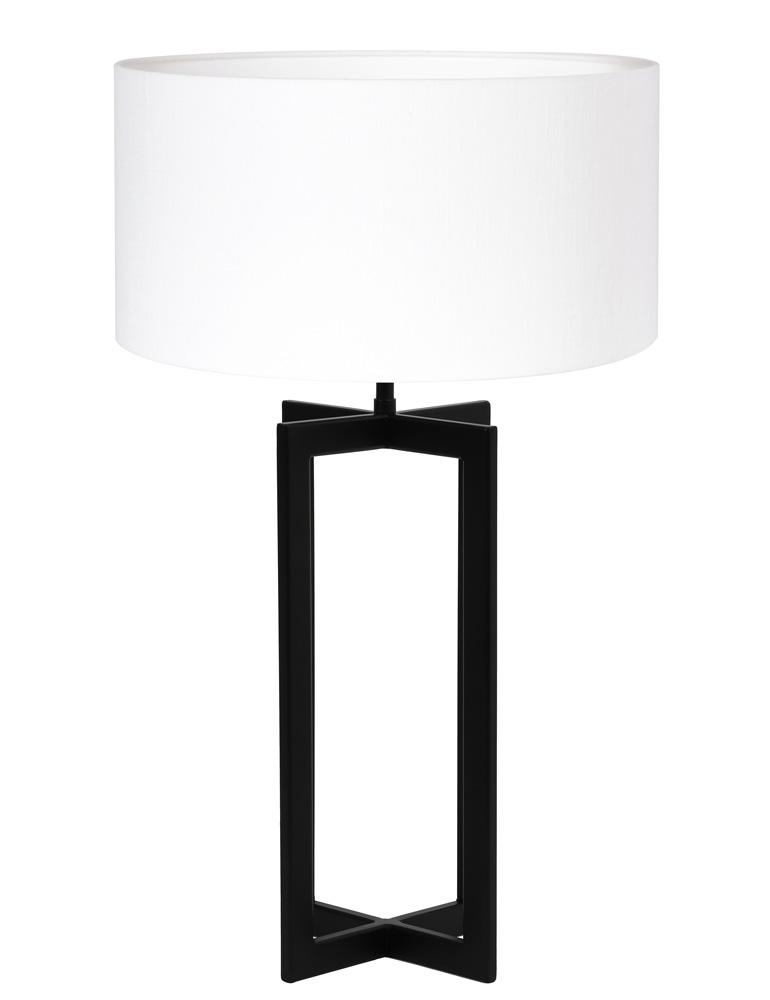 lampe-de-table-cadre-noir-et-abat-jour-blanc-light-et-living-mace-8452zw