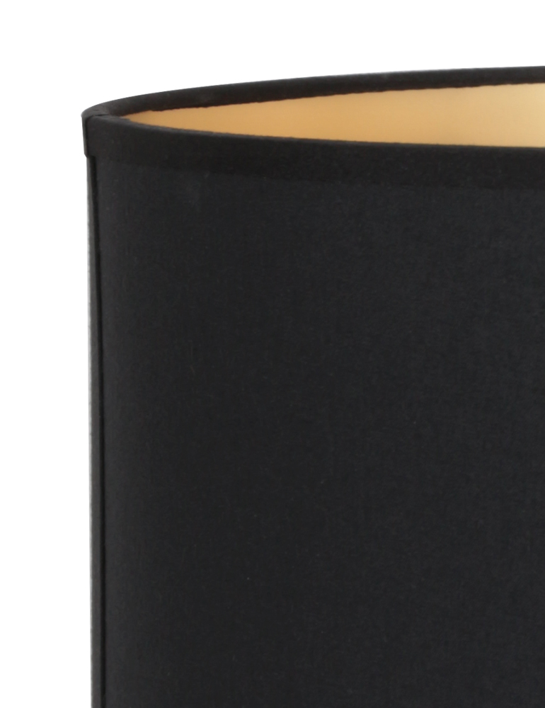 Lampe de table cadre noir Light & Living Mace abat-jour noir – Image 3