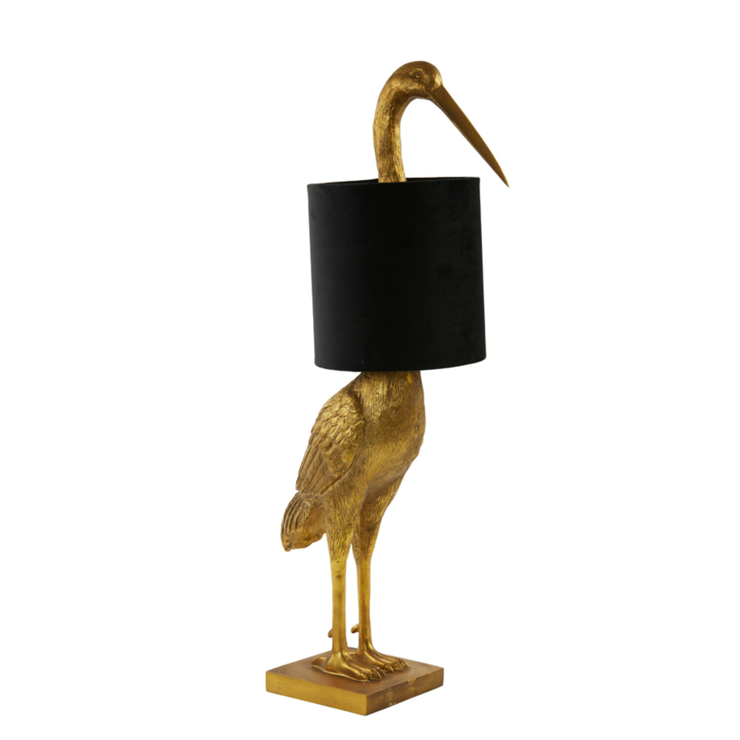 Lampe de table cigogne dorée Light & Living Crane – Image 2