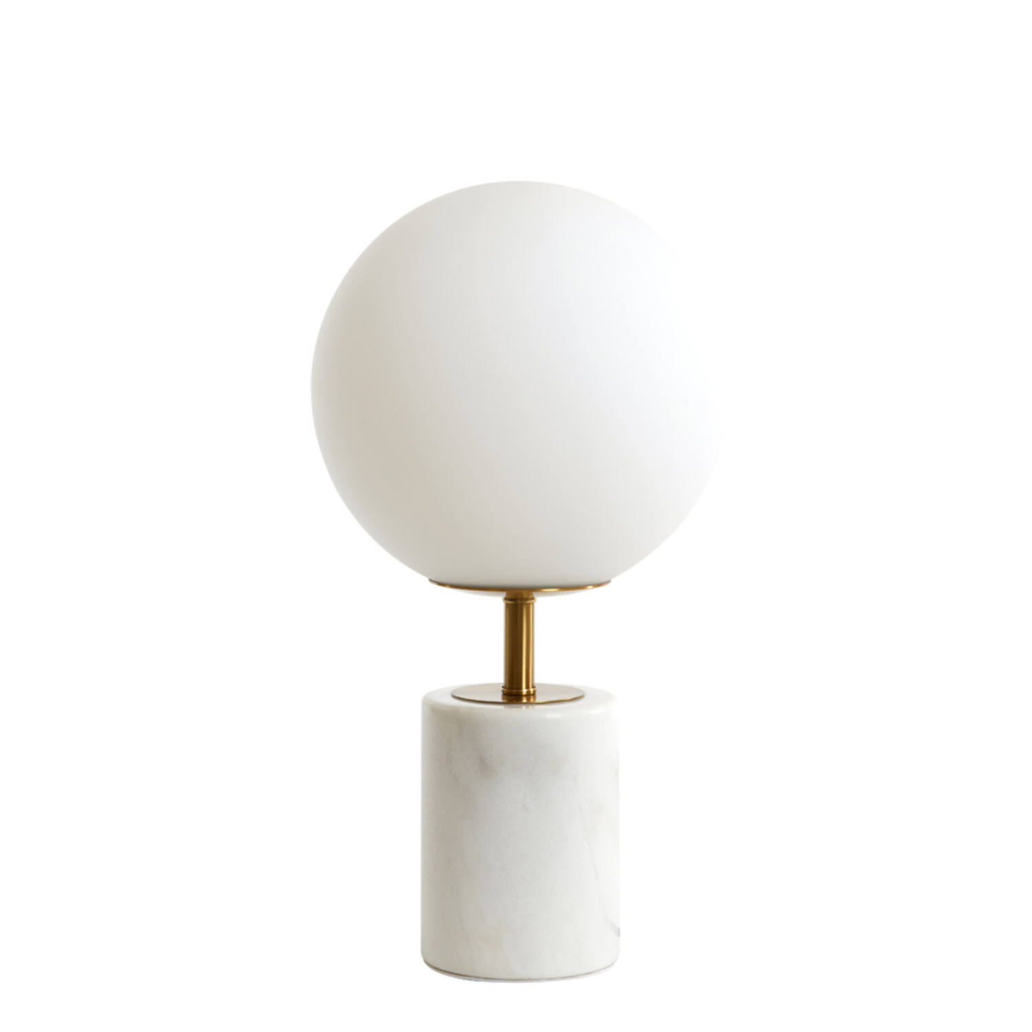Lampe de table classique avec globe blanc Light & Living Medina – Image 2