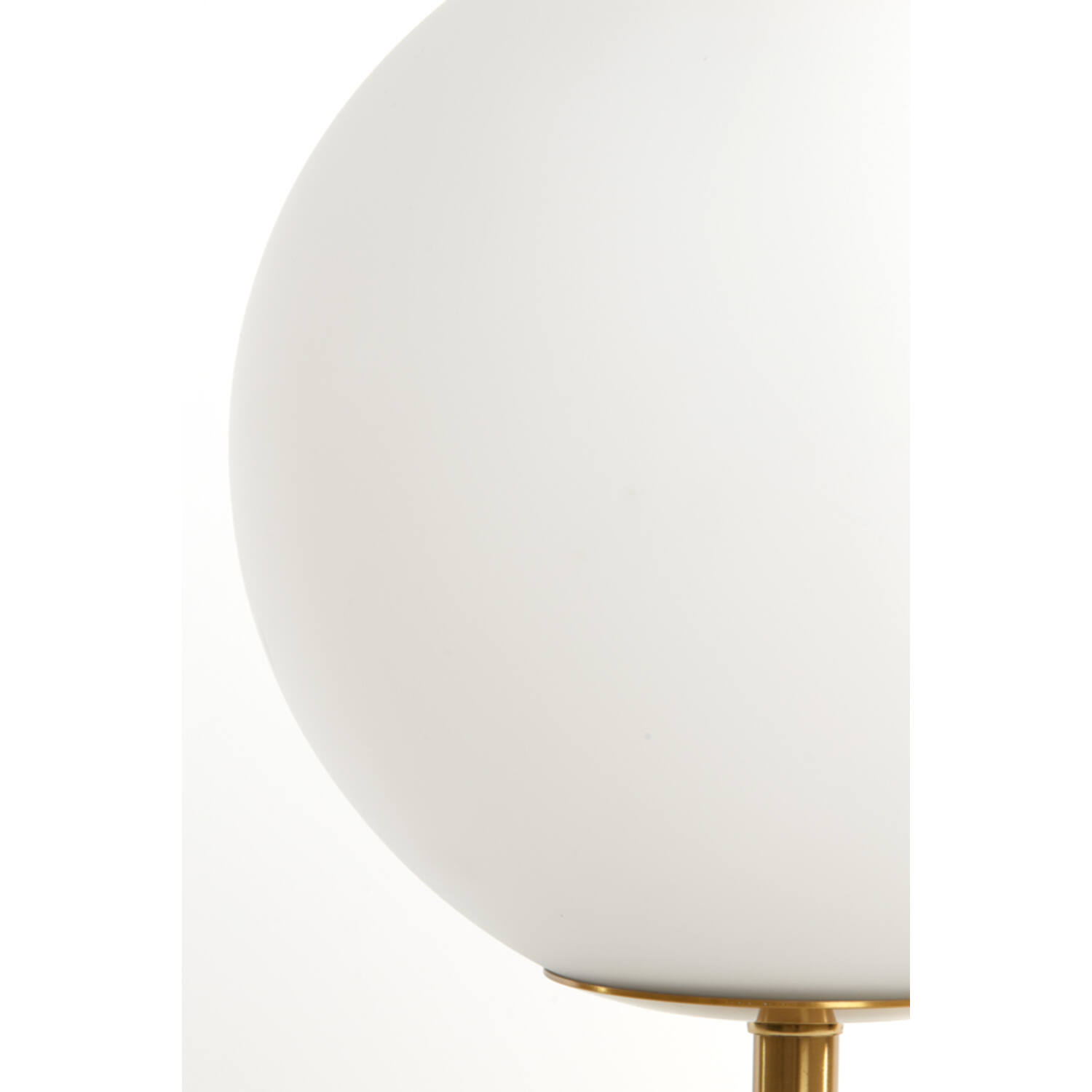 Lampe de table classique avec globe blanc Light & Living Medina – Image 5