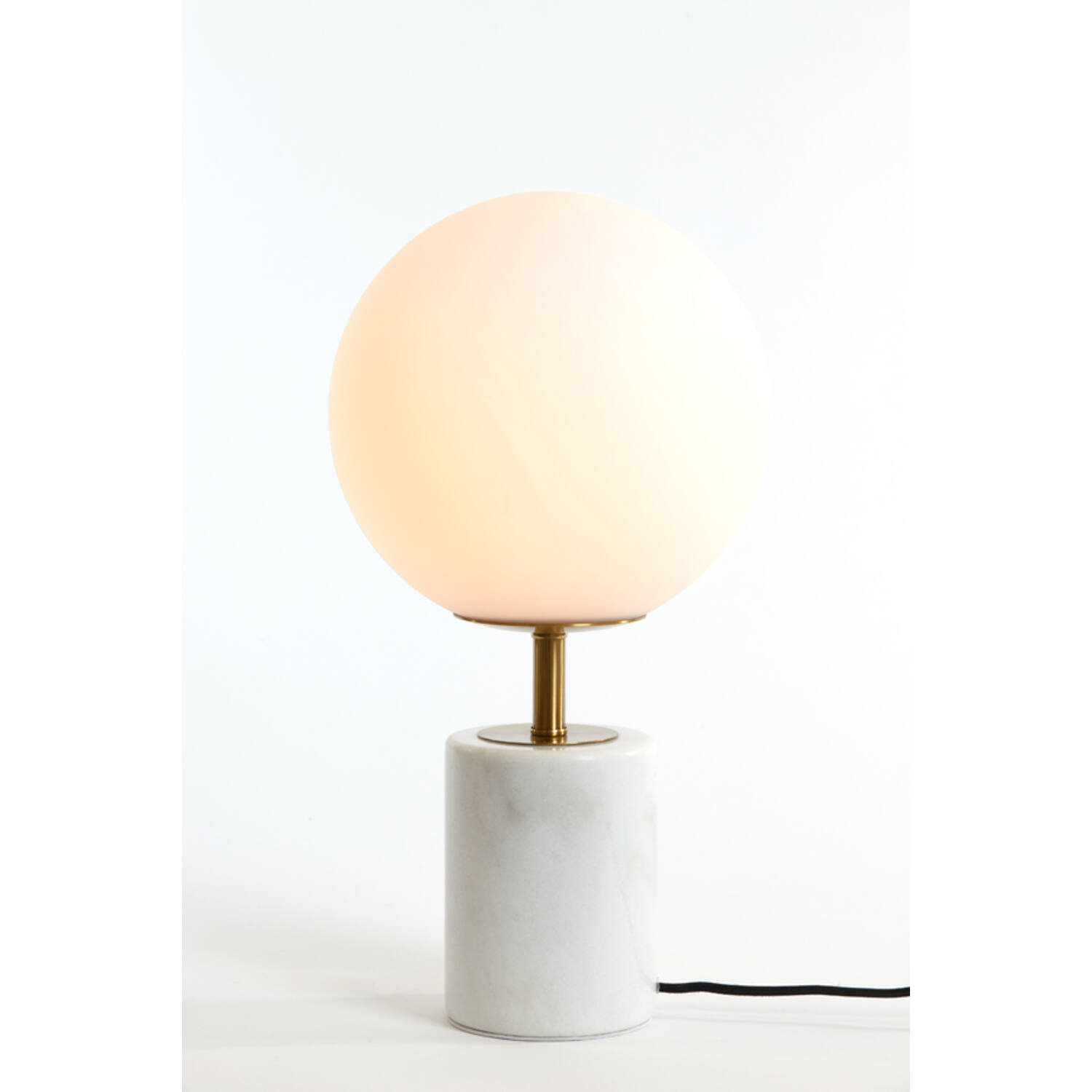 Lampe de table classique avec globe blanc Light & Living Medina – Image 6