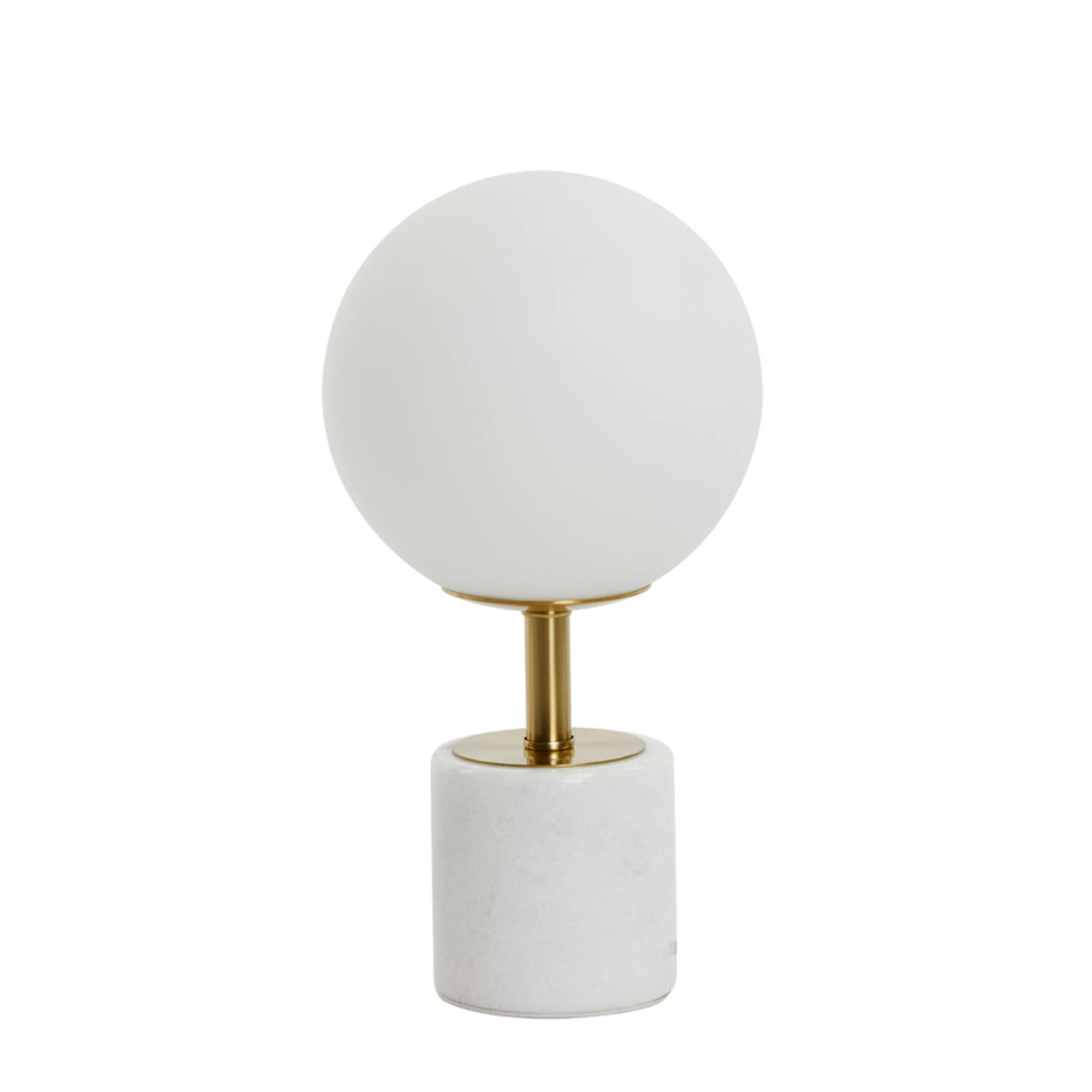 Lampe de table classique blanche et dorée Light & Living Medina – Image 2