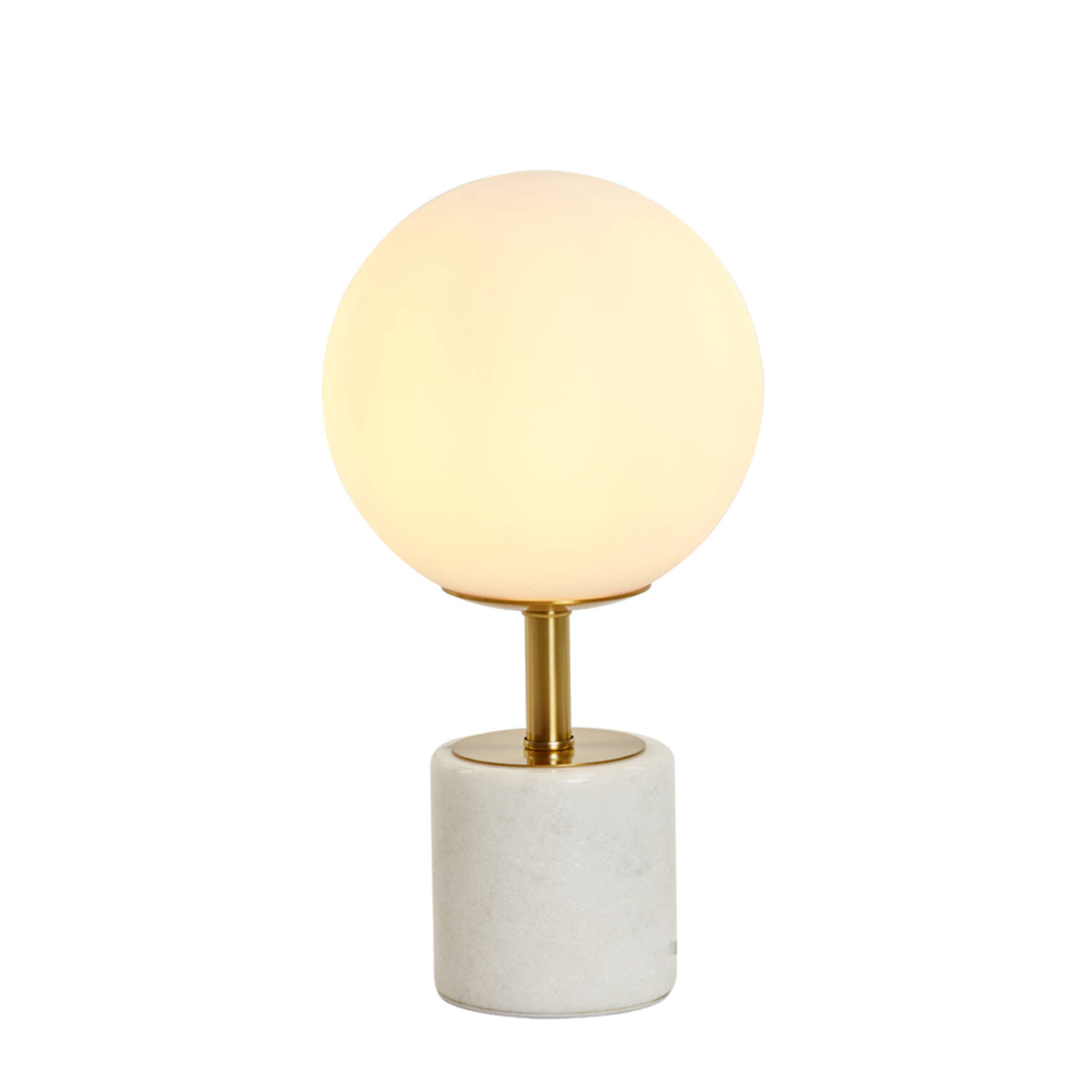 Lampe de table classique blanche et dorée Light & Living Medina – Image 5