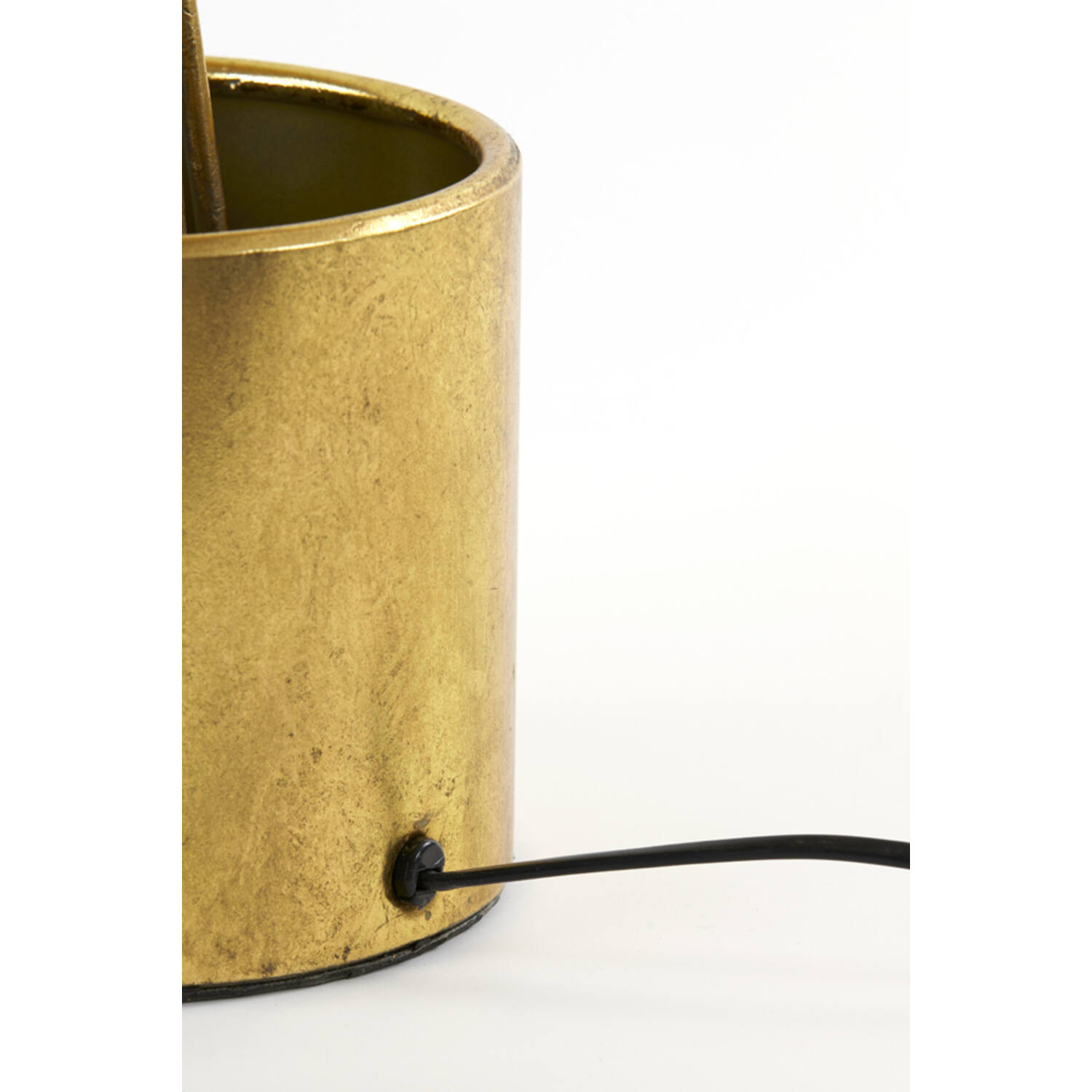 Lampe de table classique dorée avec motif végétal Light & Living Cambria – Image 5