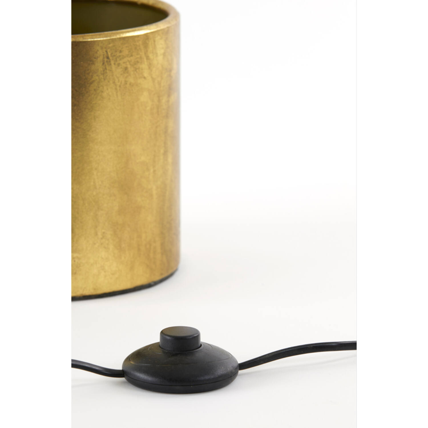 Lampe de table classique dorée avec motifs de feuilles Light & Living Cambria – Image 4