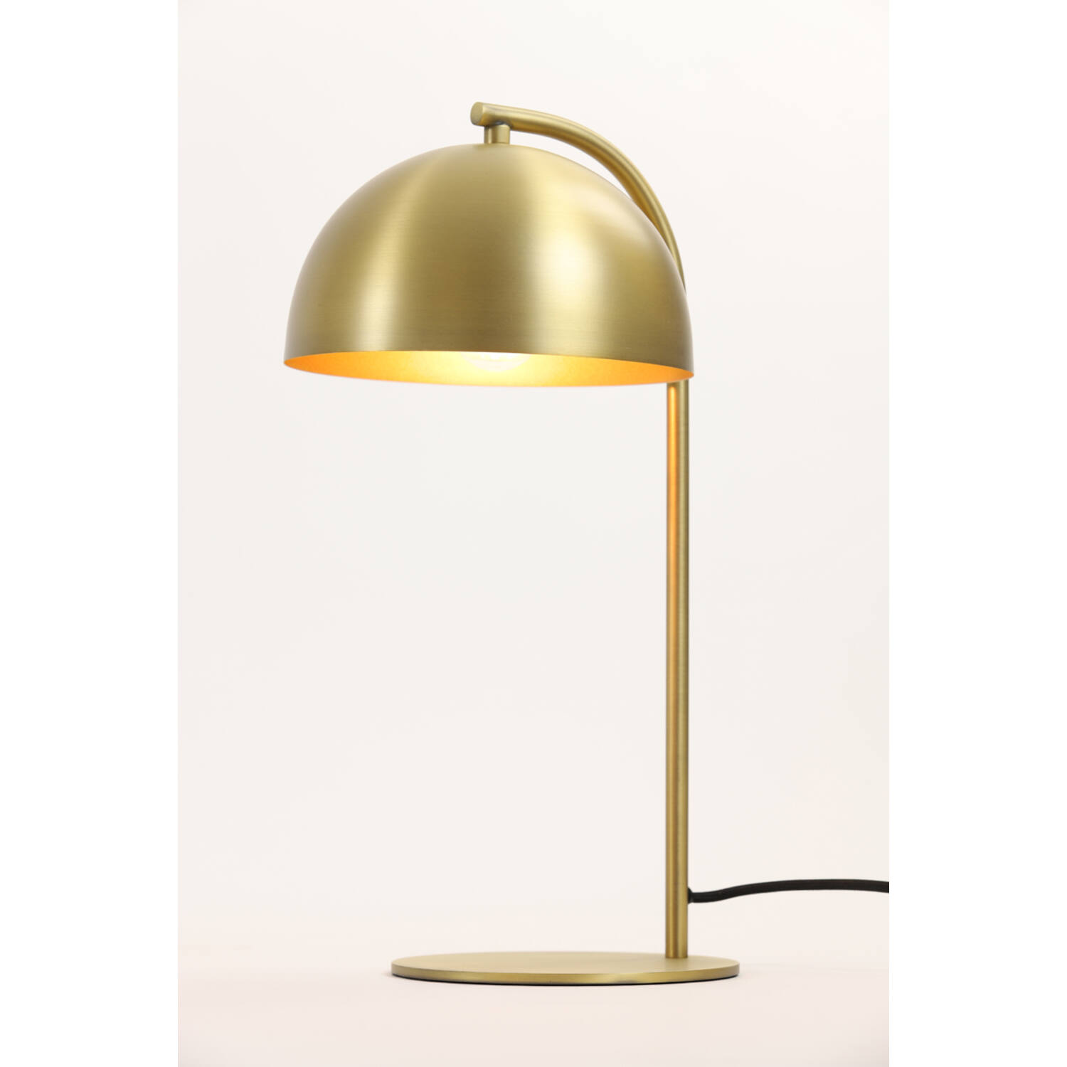 Lampe de table classique dorée en forme de boule Light & Living Mette – Image 3