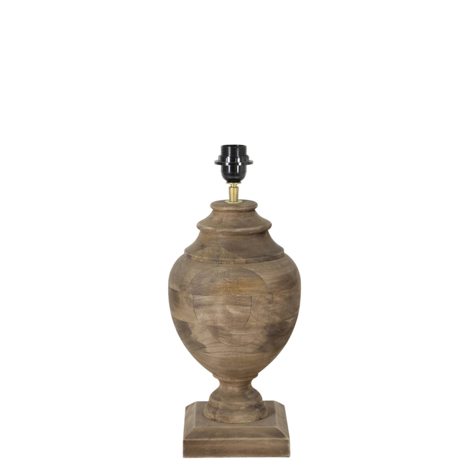 Lampe de table classique en bois beige Light & Living Milazzo – Image 2