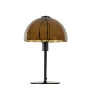 lampe-de-table-classique-noire-avec-verre-fume-marron-light-and-living-mellan-1873564-2