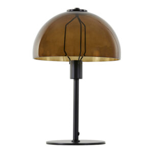 lampe-de-table-classique-noire-avec-verre-fume-marron-light-and-living-mellan-1873564